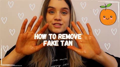 how to get fake tan off white clothes|how to remove tanning stains.